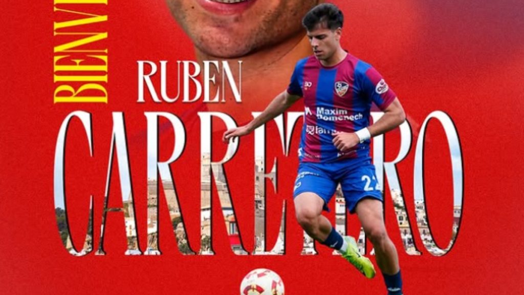 Rubén Carretero, nuevo jugador de la SD Ibiza. Foto: Club.