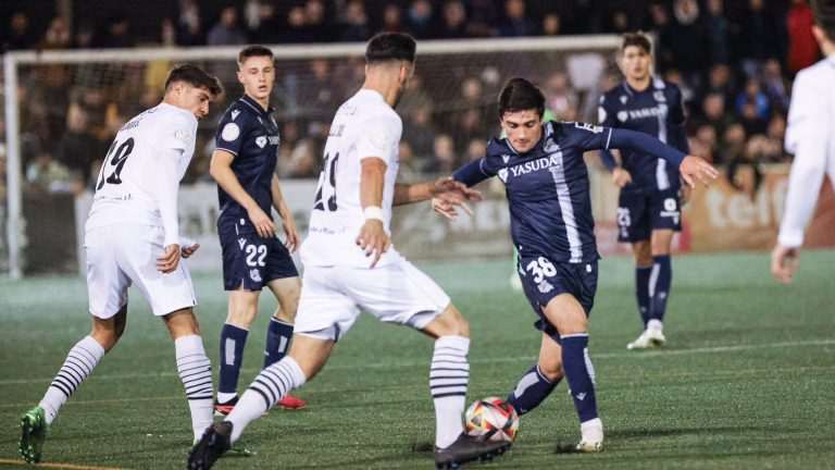 Buñol vs Real Sociedad en la Copa del Rey. Fuente: Real Sociedad