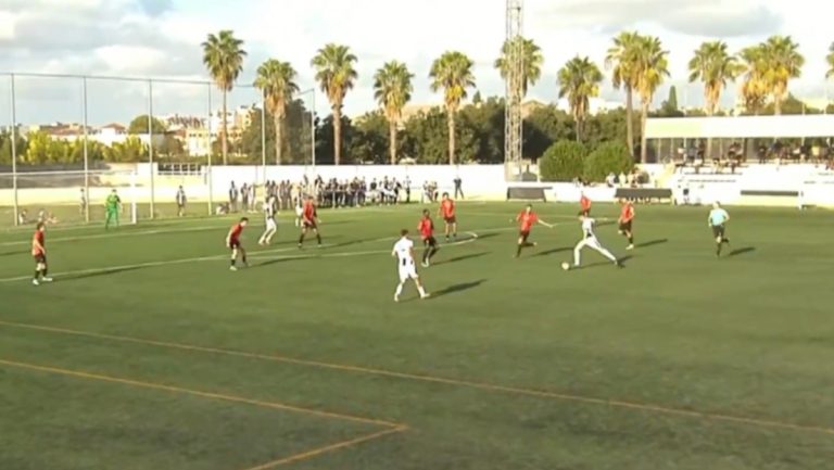 Golazo de Winstanley. Fuente: FFCV
