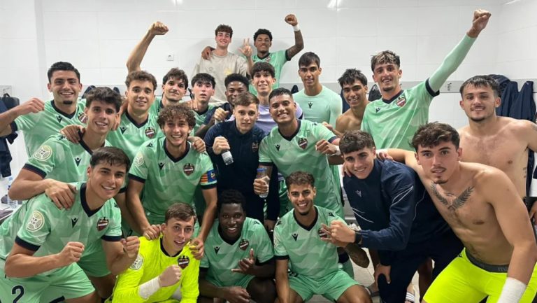 Victoria del Atlético Levante contra Recambios Colón: Fuente: Atlético Levante