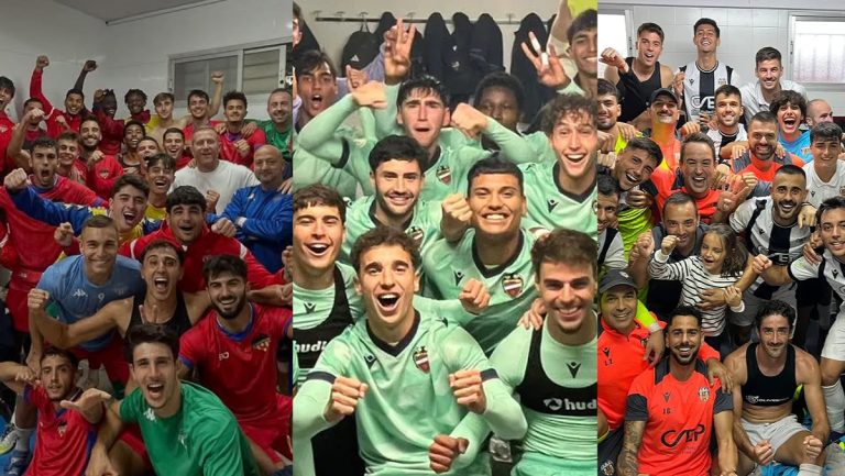 Fuente: Atlético Saguntino. Atlético Levante y UD Castellonense