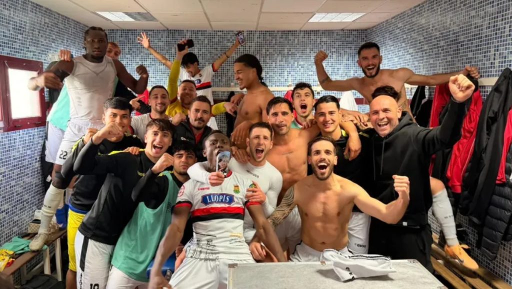 Victoria del CD Español al Atlético Levante