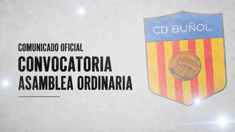 Asamblea Ordinaria CD Buñol
